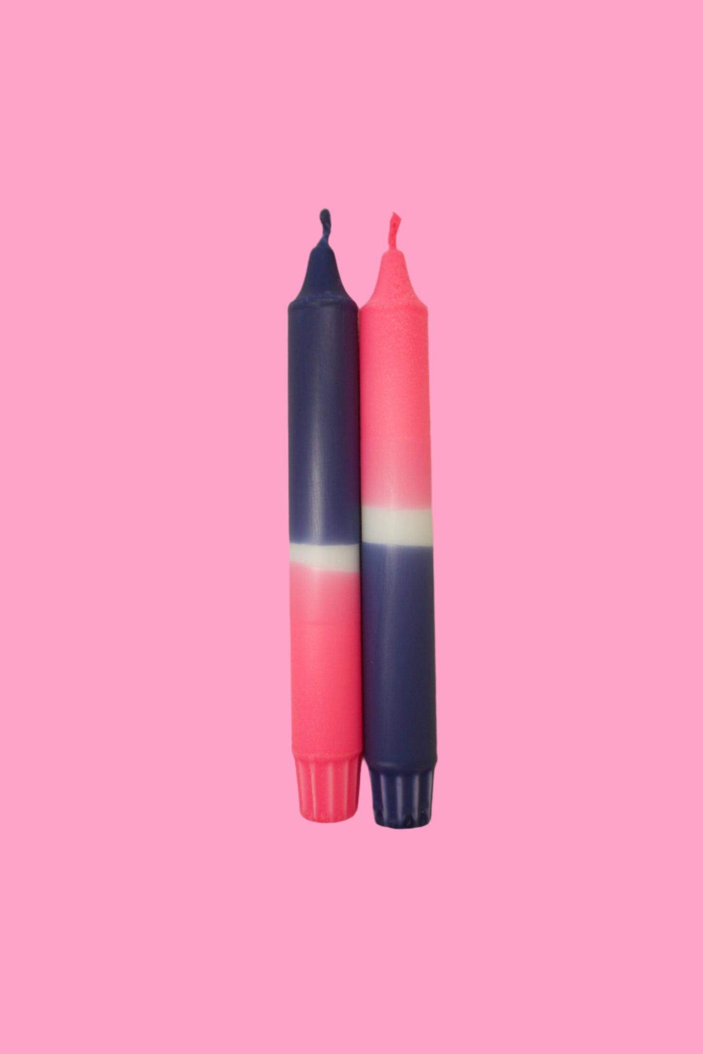 Summer nights sky (pair of taper candles)