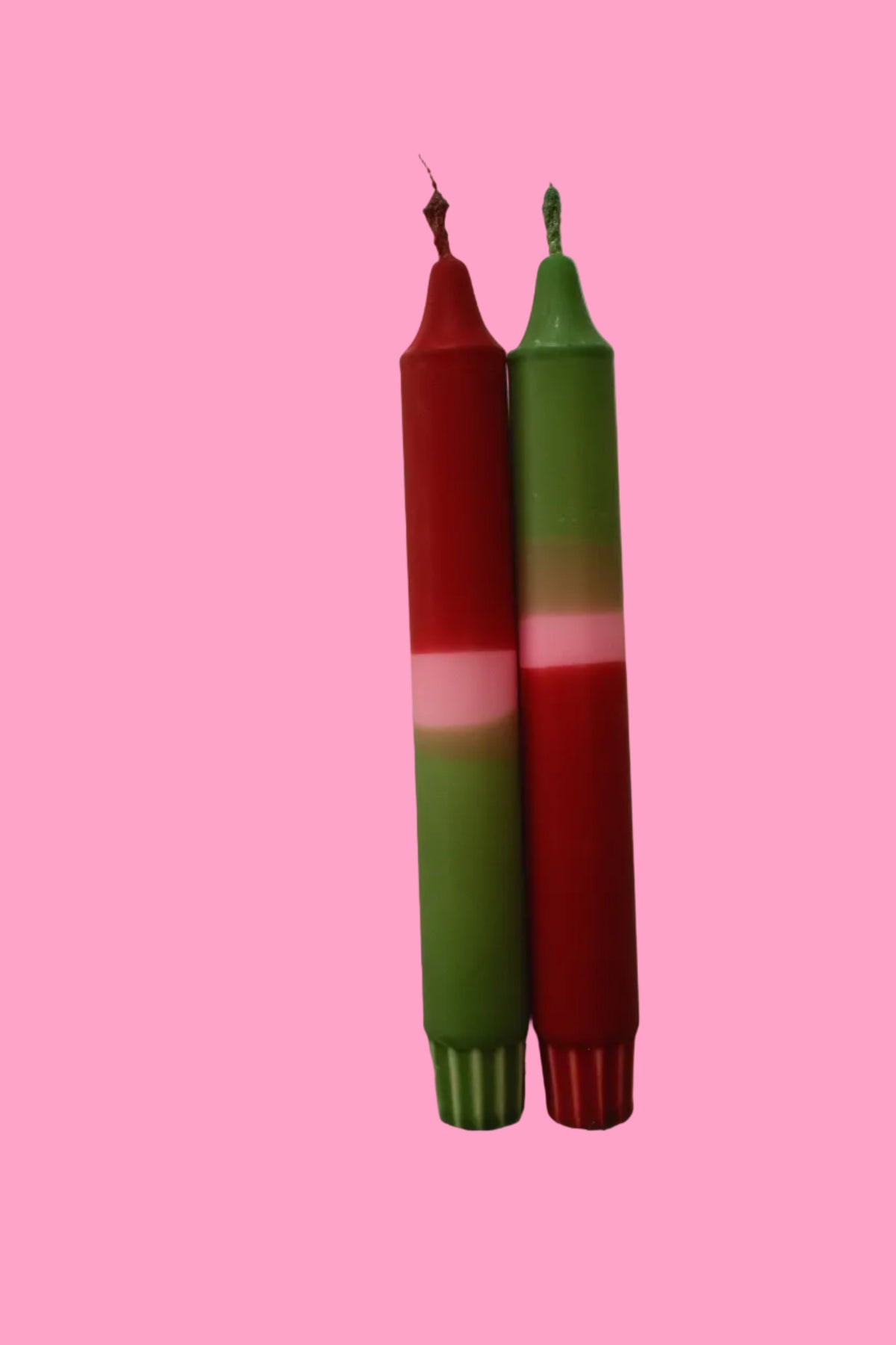 Apple Cart (pair of taper candles)