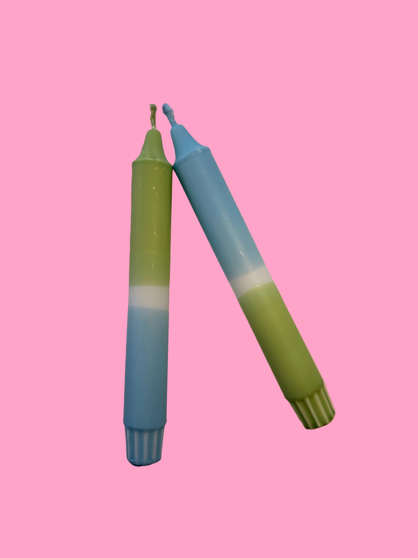 Meadow mist (pair of taper candles)
