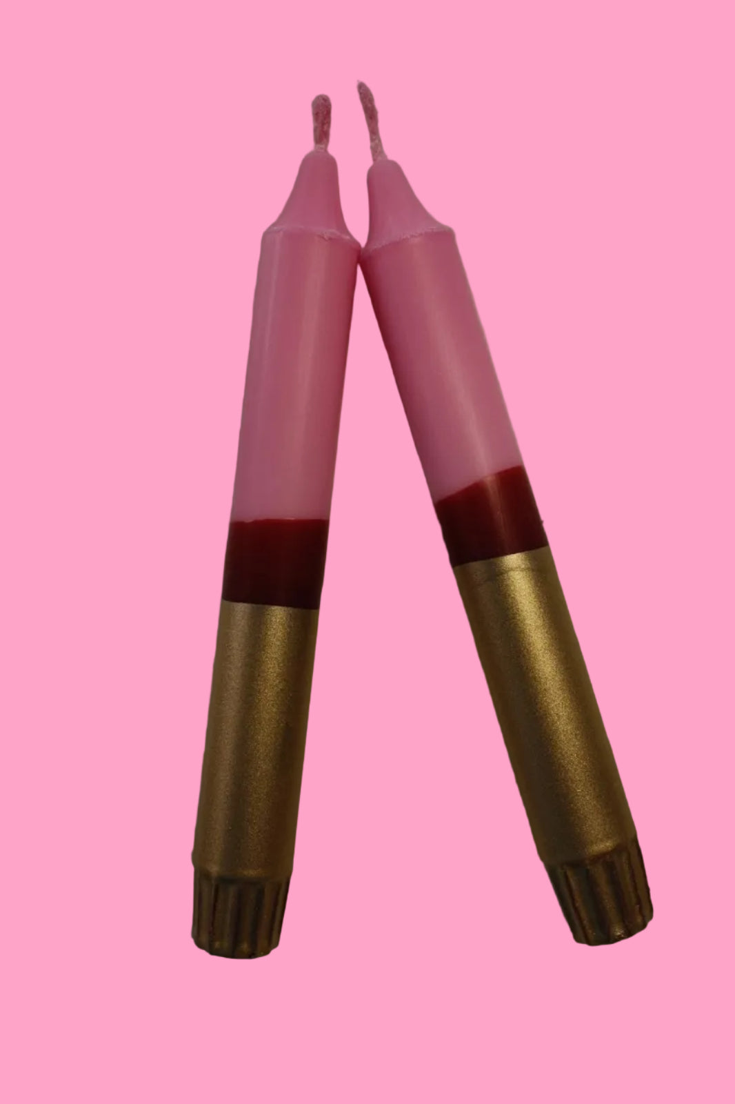 Golden hour (pair of taper candles)