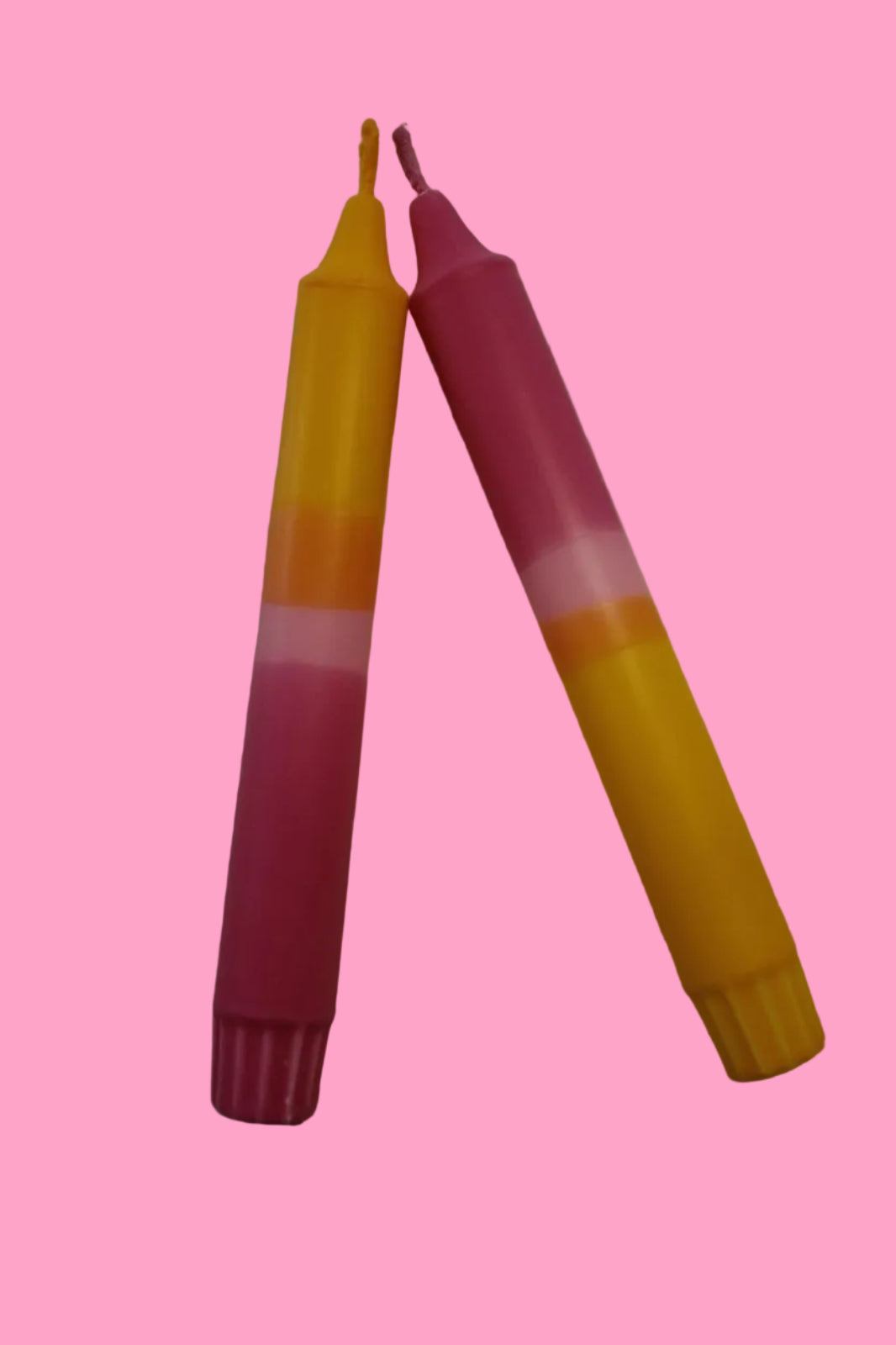 Tyninghame sunrise (pair of taper candles)