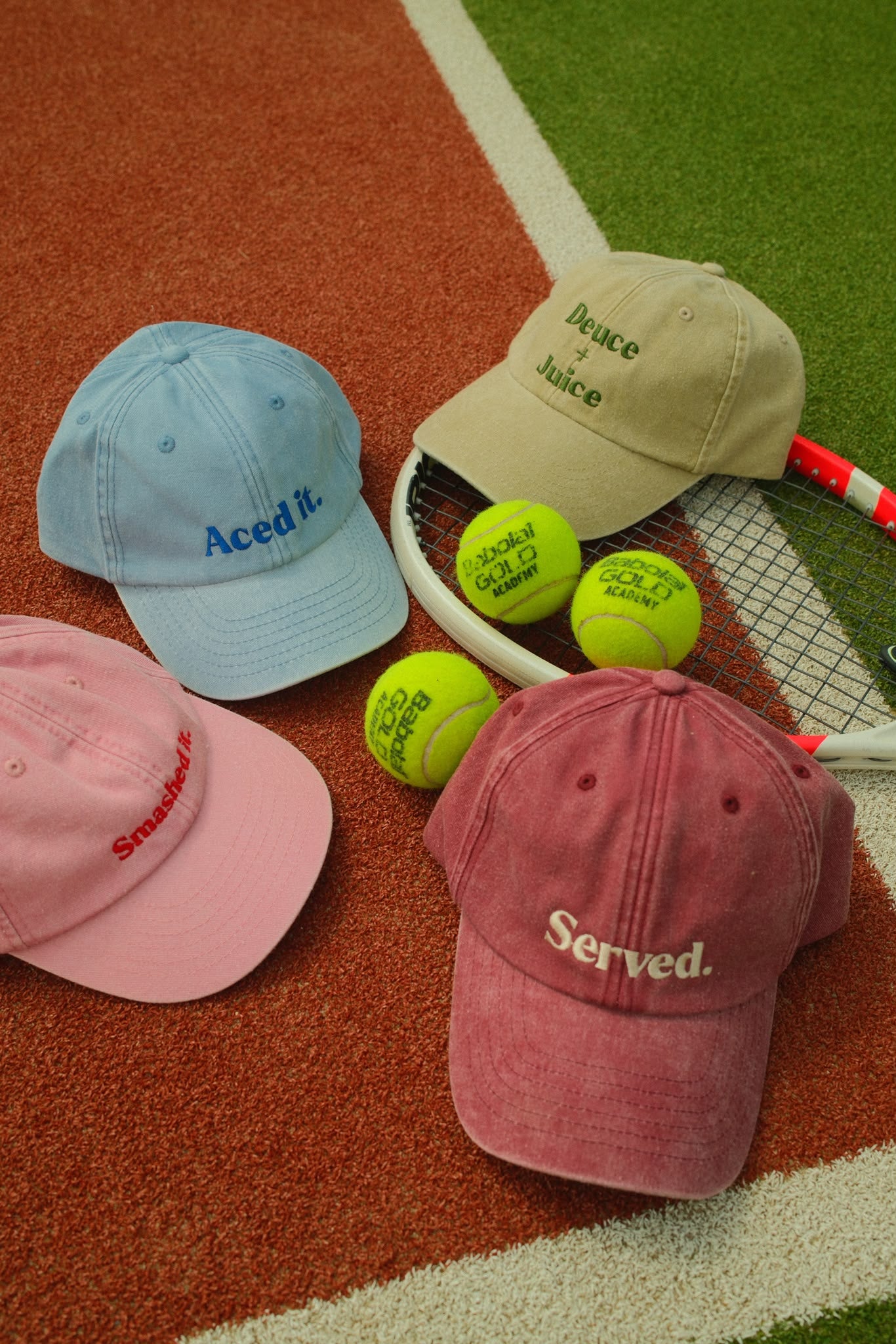 Smashed it. Child Vintage Washed Tennis Apparel