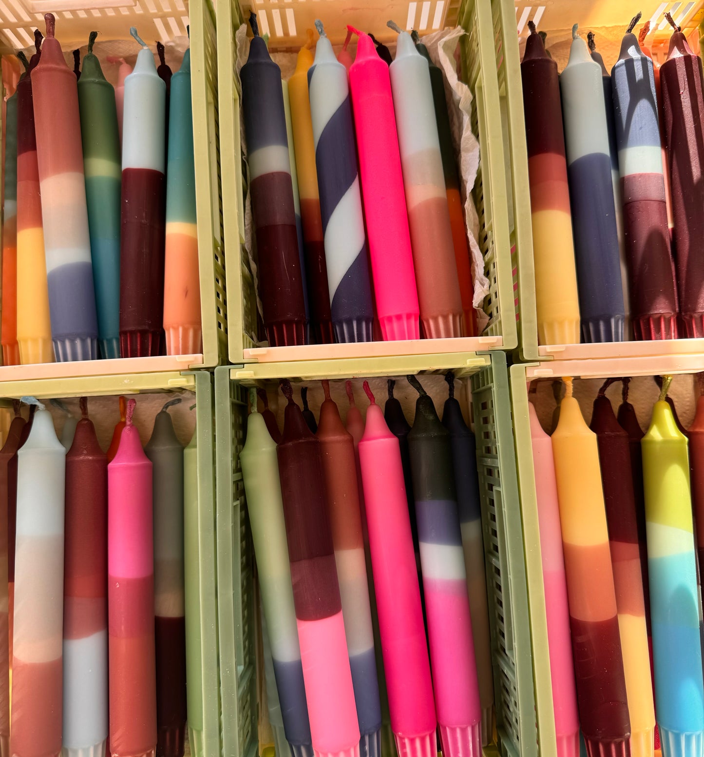 Box of 9 perfectly, imperfect candles