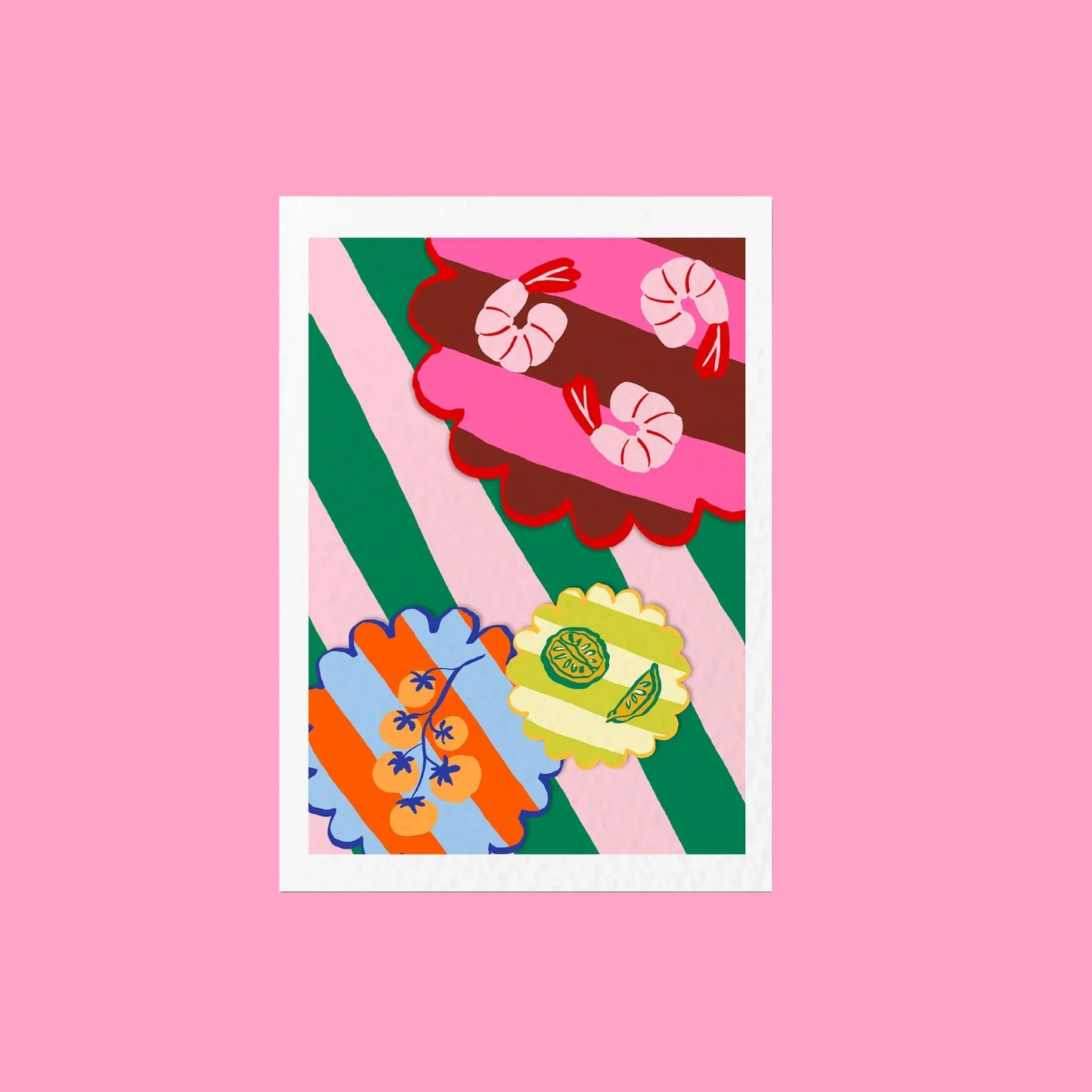 Tapas table print