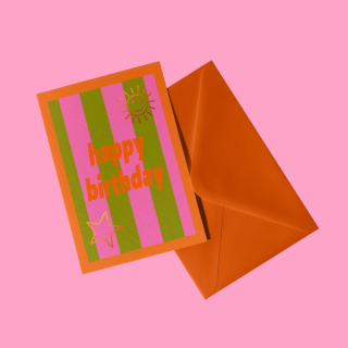 Happy Birthday gift card