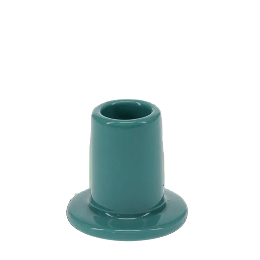 Teal short candlestick