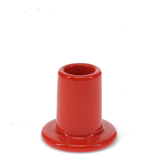 Rusty red short candlestick