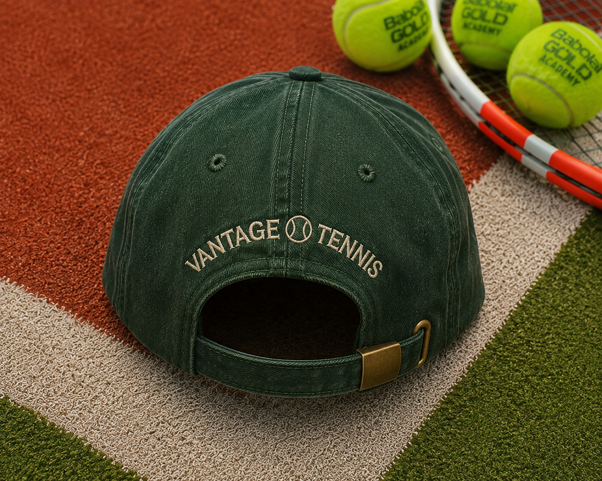 Deuce + Juice. Adult Vintage Washed Tennis Apparel
