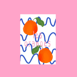 Les Oranges print