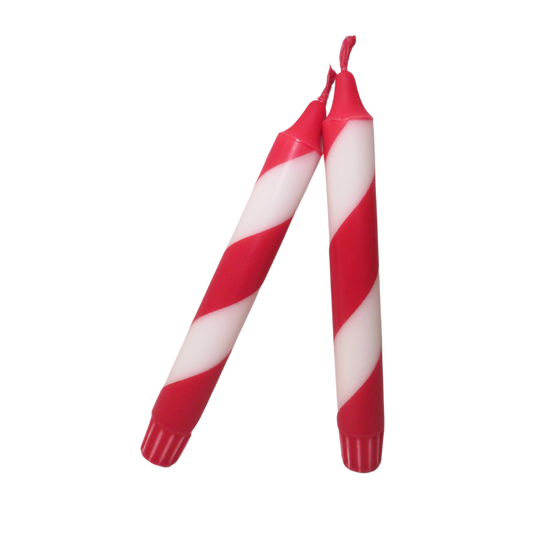 Santa baby (pair of taper candles)