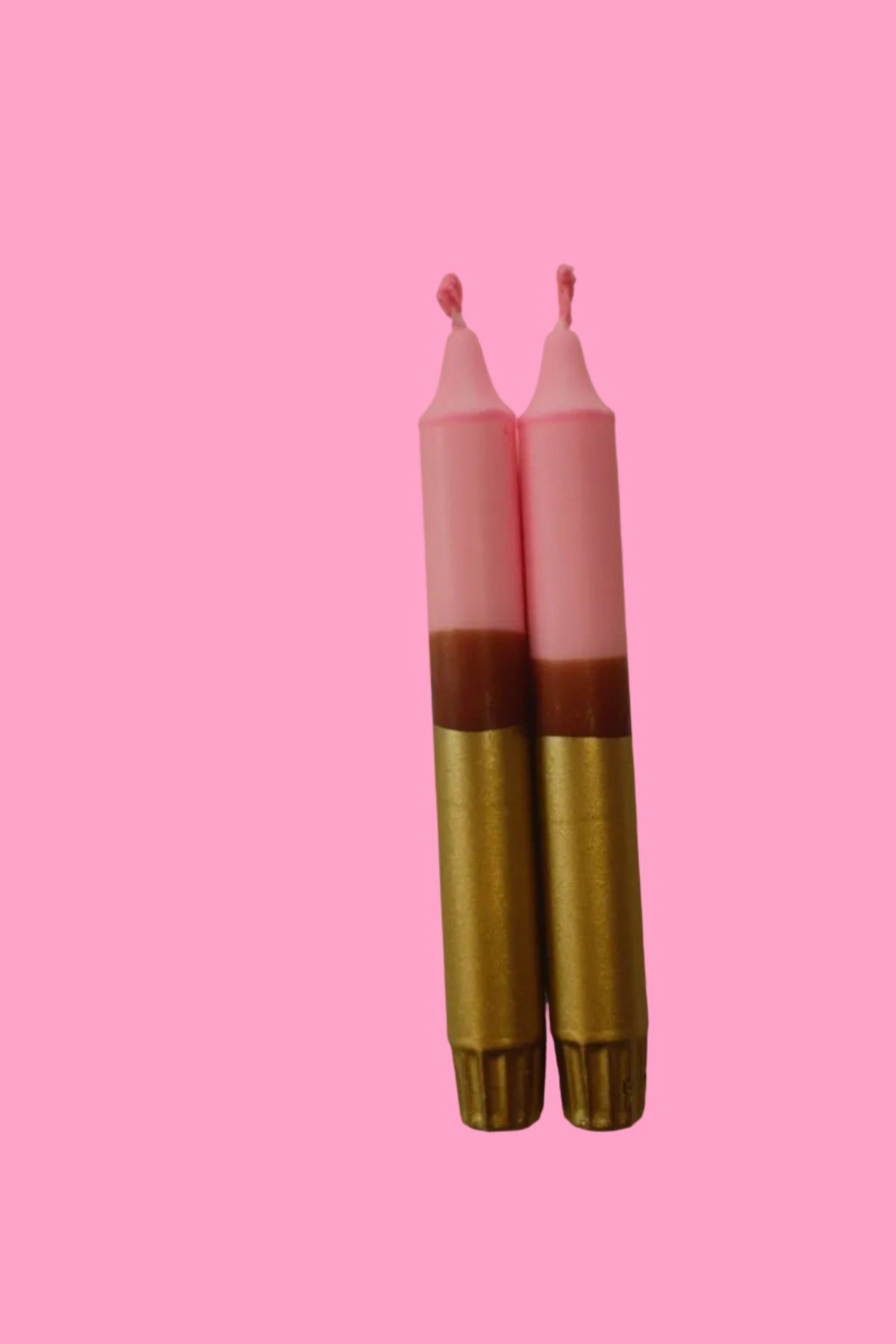 Rhubarb Crumble (pair of taper candles)