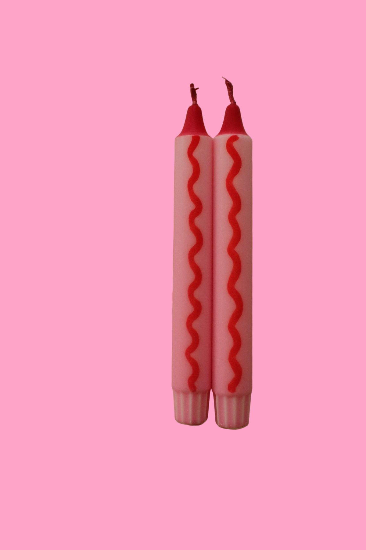 Jammy Dodger (pair of taper candles)