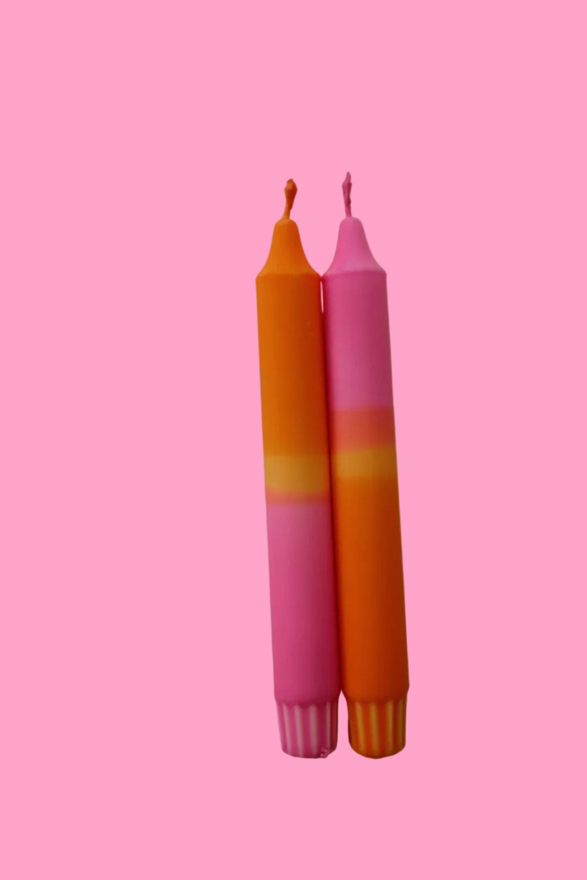 Dahlia Season (pair of taper candles)