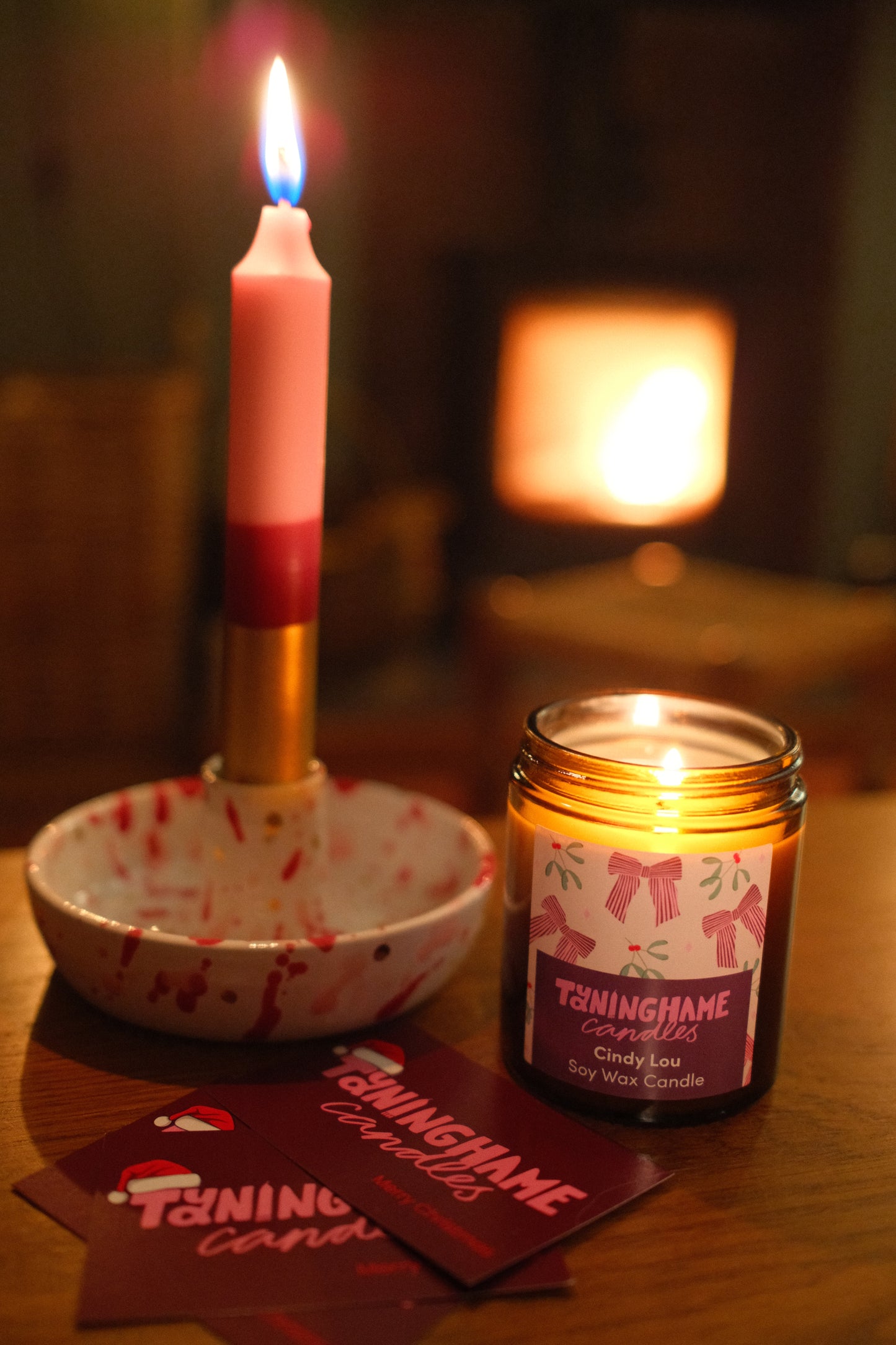 Candlestick gift set