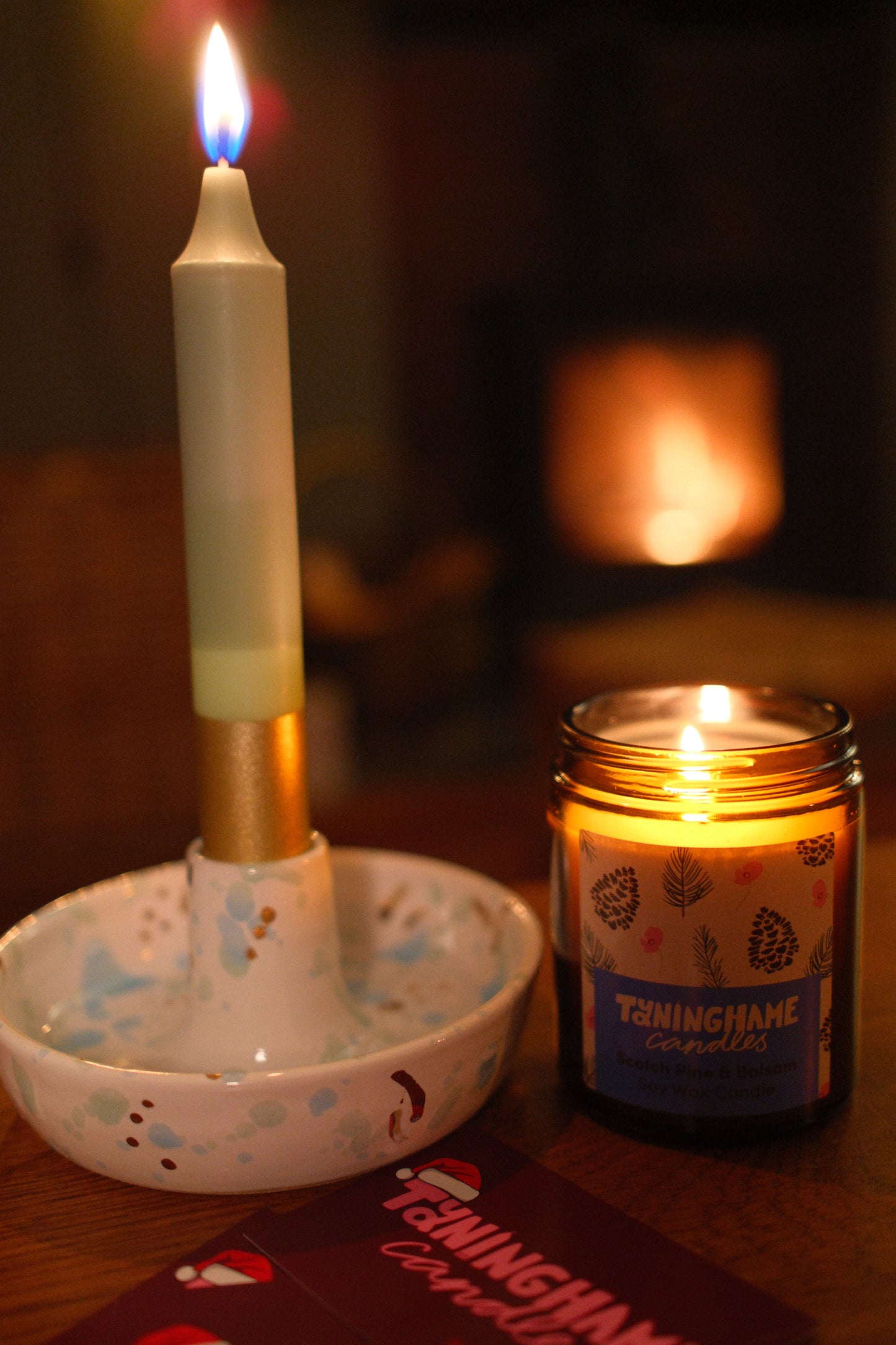 Candlestick gift set