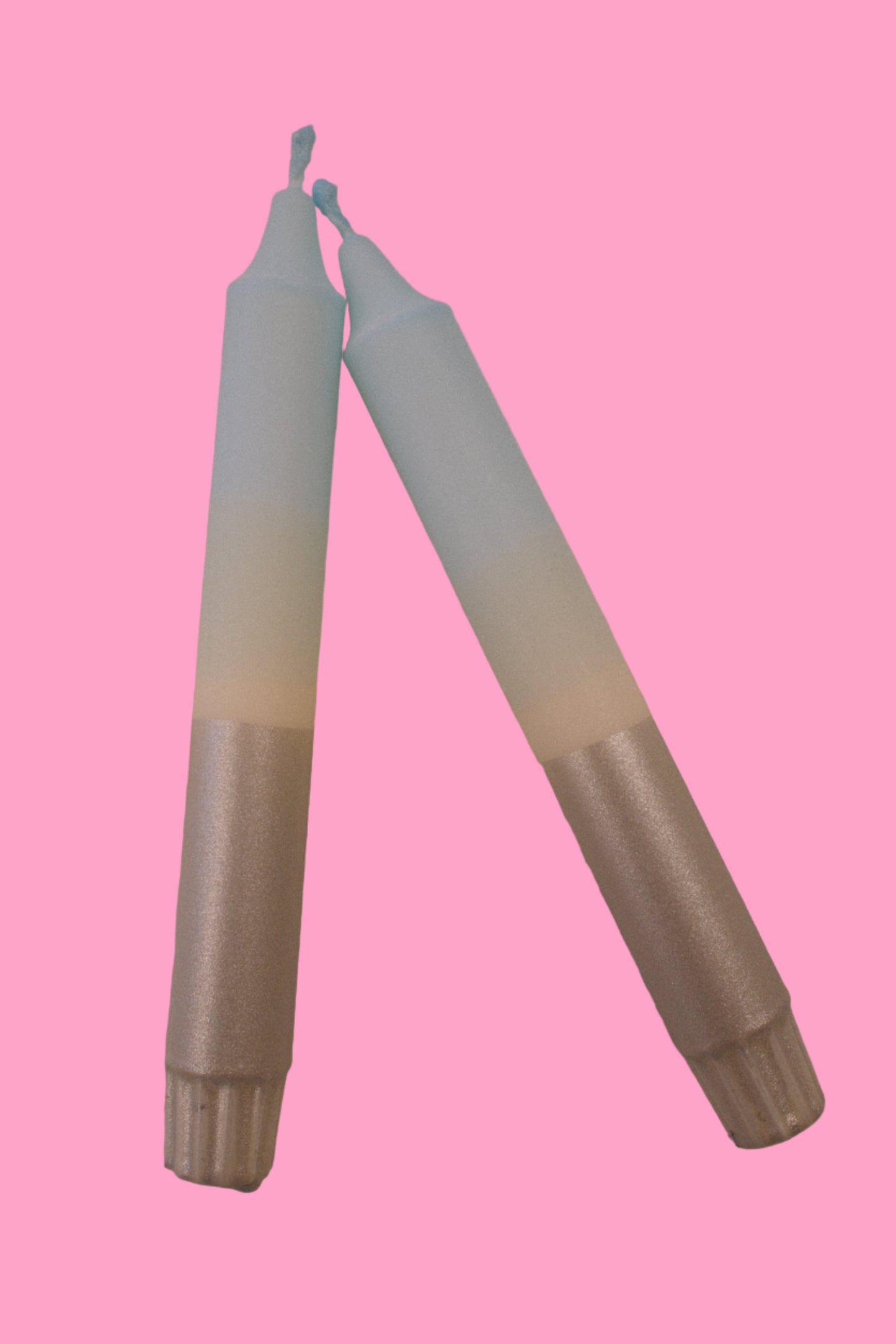 White Witch (pair of taper candles)