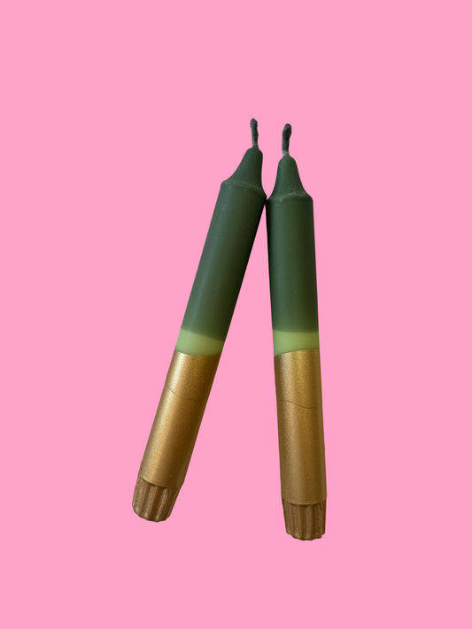 Forest walks (pair of taper candles)