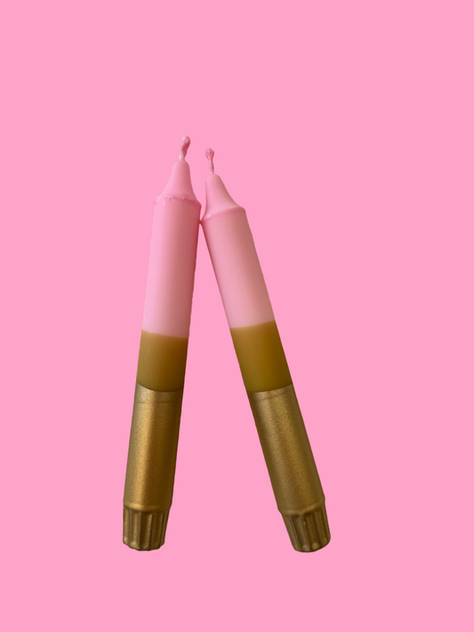Wild rosewood (pair of taper candles)