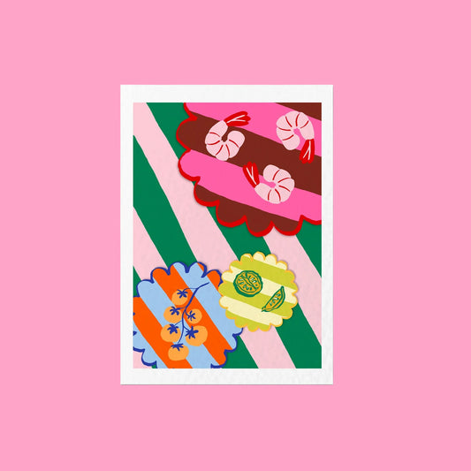 Tapas table print