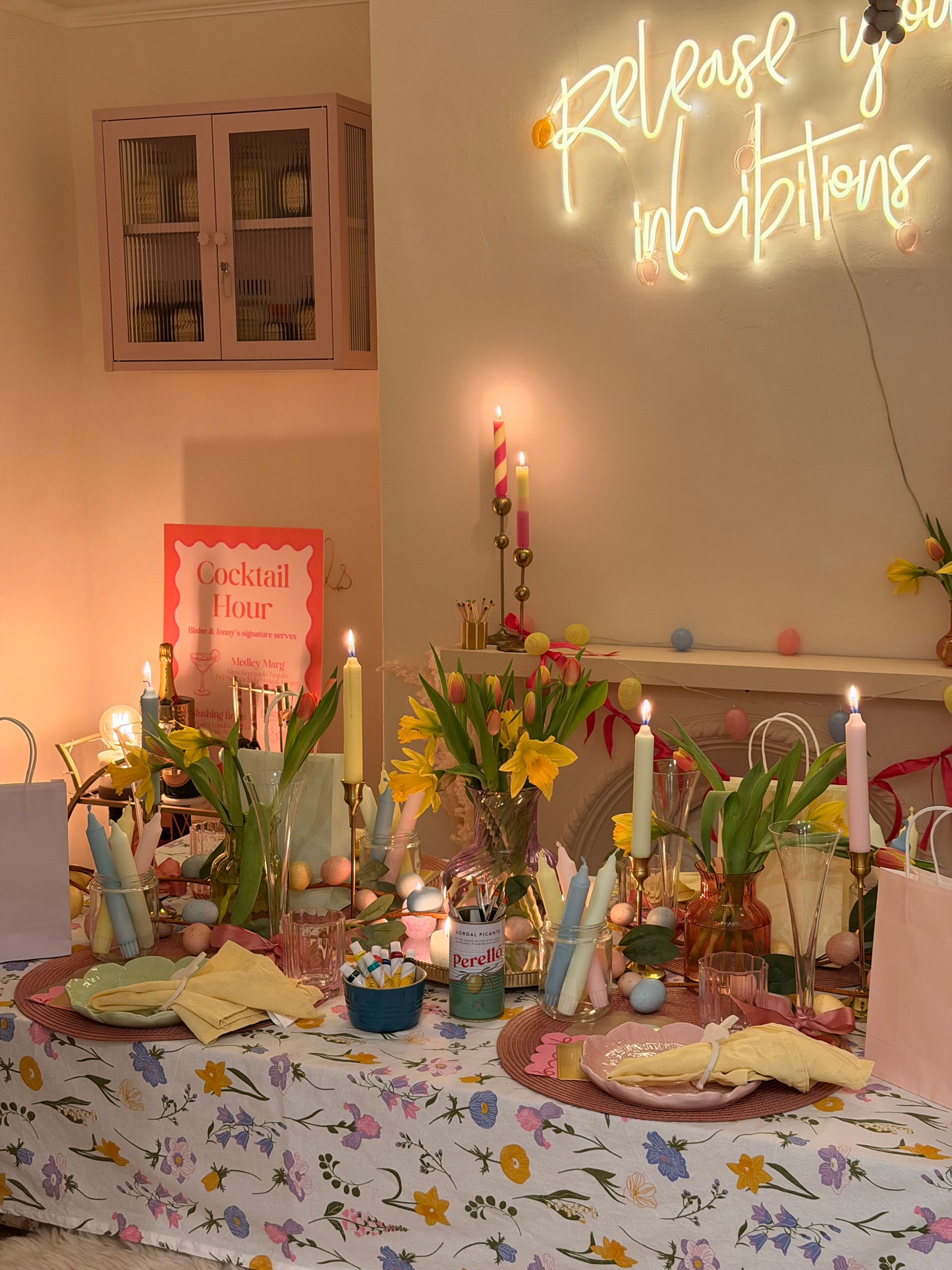 DIY candle painting box